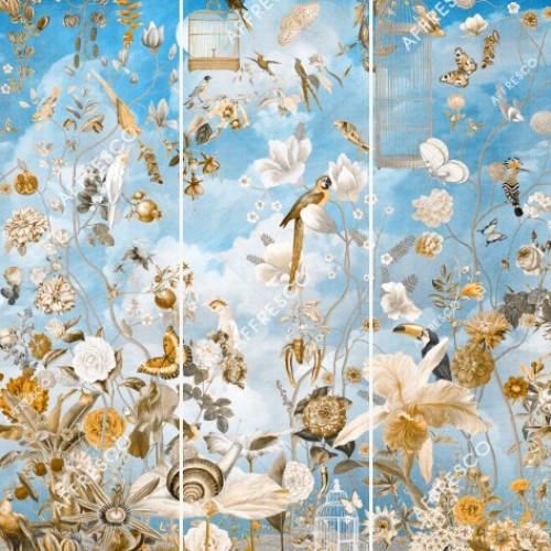 Панно Affresco Wallpaper Part 1 Morning in tsvetarium AB56-COL2 2x2,01 м