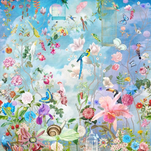 Панно Affresco Wallpaper Part 1 Morning in tsvetarium AB56-COL4 2x2,01 м Панно Affresco Wallpaper Part 1 Morning in tsvetarium AB56-COL4 2x2,01 м