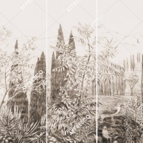 Панно Affresco Wallpaper Part 1 Cypress DG68-COL1 2x4,69 м