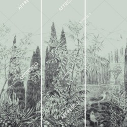 Панно Affresco Wallpaper Part 1 Cypress DG68-COL2 2x4,69 м, панно из нескольких рулонов