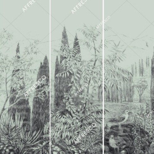 Панно Affresco Wallpaper Part 1 Cypress DG68-COL2 2x4,69 м