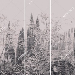 Панно Affresco Wallpaper Part 1 Cypress DG68-COL3 2x4,69 м