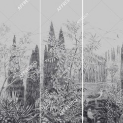 Панно Affresco Wallpaper Part 1 Cypress DG68-COL4 2x4,69 м