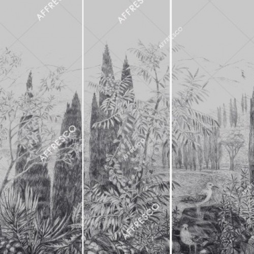 Панно Affresco Wallpaper Part 1 Cypress DG68-COL4 2x4,69 м