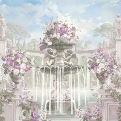 Панно Affresco Wallpaper Part 1 Fountain of Fortune AF737-COL4 2,4x2,55 м