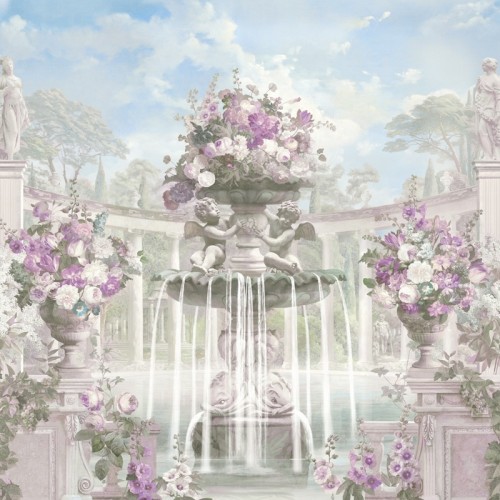 Панно Affresco Wallpaper Part 1 Fountain of Fortune AF737-COL4 2,4x2,55 м