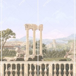 Панно Affresco Wallpaper Part 1 Antique Landscape AF740-COL1 2,4x4,6 м
