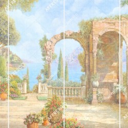 Панно Affresco Wallpaper Part 1 Renaissance AF739-COL3 2,4x4 м