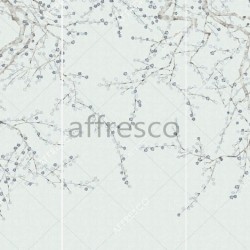 Панно Affresco Wallpaper Part 1 Branches in Bloom AF706-COL2 2,75x3,99 м, панно из нескольких рулонов