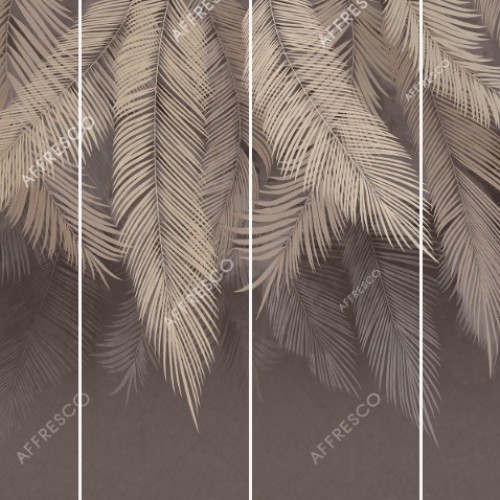 Панно Affresco Wallpaper Part 1 Palm AB477-COL2 2x2,68 м, панно из нескольких рулонов