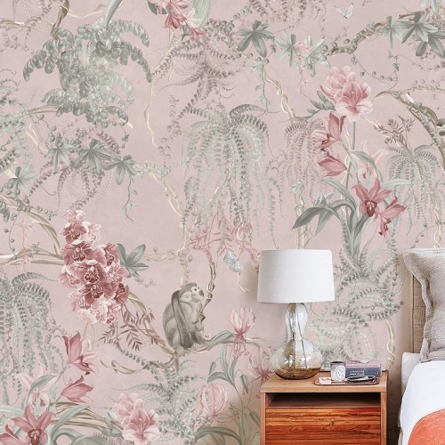 Панно Affresco Wallpaper Part 1 Monkeys AF959-COL1 2x2,01 м