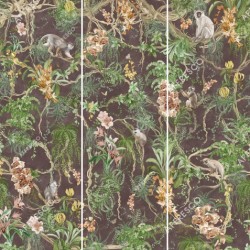 Панно Affresco Wallpaper Part 1 Monkeys AF959-COL4 2x2,01 м