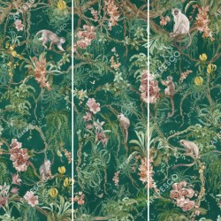 Панно Affresco Wallpaper Part 1 Monkeys AF959-COL5 2x2,01 м
