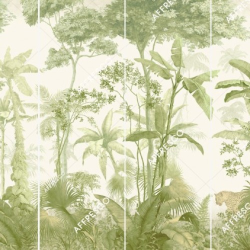Панно Affresco Wallpaper Part 1 French Garden AF953-COL1 2x4,02 м
