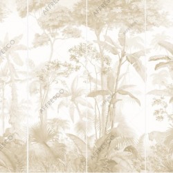 Панно Affresco Wallpaper Part 1 French Garden AF953-COL2 2x4,02 м