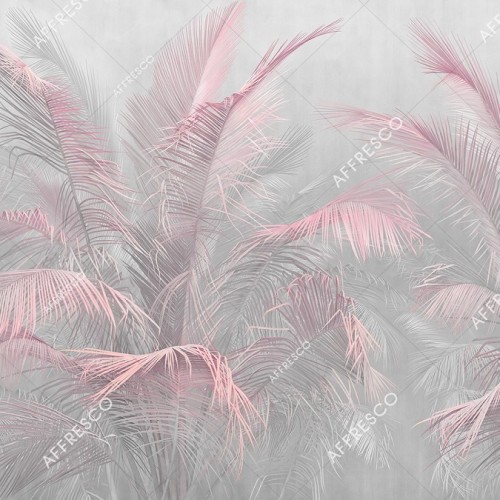 Панно Affresco Wallpaper Part 1 Tropical Branches AF950-COL3 2x2,68 м