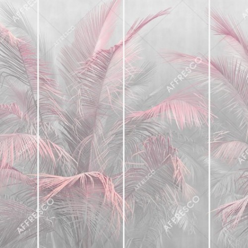 Панно Affresco Wallpaper Part 1 Tropical Branches AF950-COL3 2x2,68 м