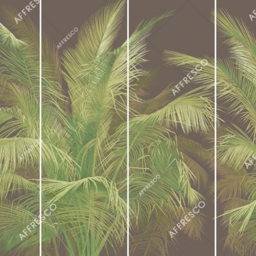 Панно Affresco Wallpaper Part 1 Tropical Branches AF950-COL4 2x2,68 м