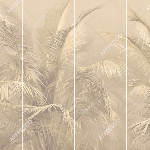 Панно Affresco Wallpaper Part 1 Tropical Branches AF950-COL5 2x2,68 м