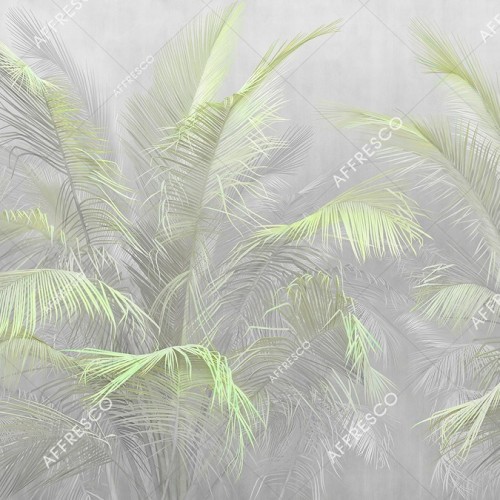 Панно Affresco Wallpaper Part 1 Tropical Branches AF950-COL6 2x2,68 м