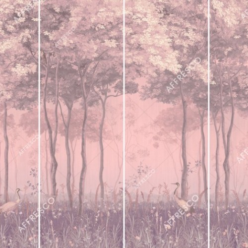 Панно Affresco Wallpaper Part 1 Forest Glade AF951-COL2 2x2,68 м