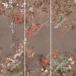 Панно Affresco Wallpaper Part 1 Summer Day AF957-COL3 2x2,01 м
