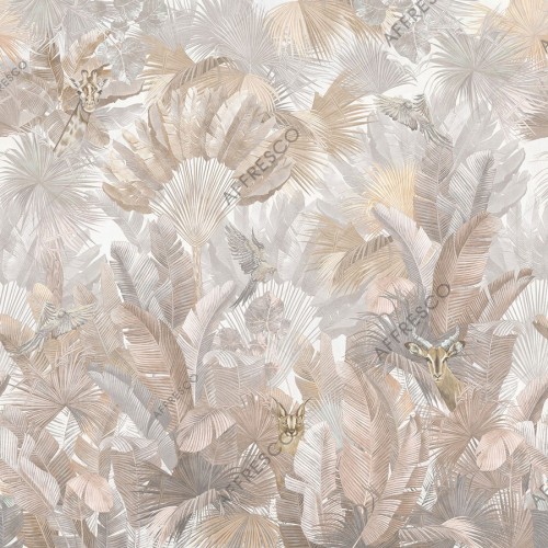 Панно Affresco Wallpaper Part 1 Giraffe AF961-COL2 2x2,01 м