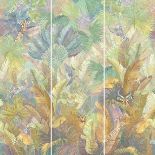 Панно Affresco Wallpaper Part 1 Giraffe AF961-COL3 2x2,01 м