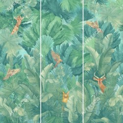 Панно Affresco Wallpaper Part 1 Giraffe AF961-COL4 2x2,01 м