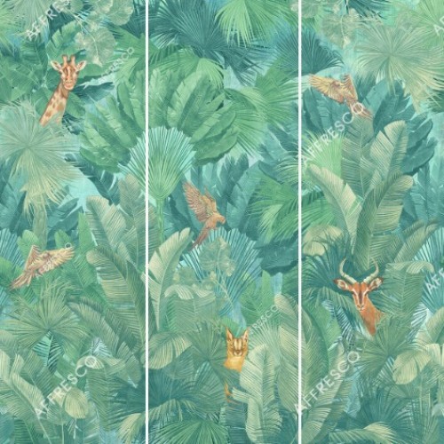 Панно Affresco Wallpaper Part 1 Giraffe AF961-COL4 2x2,01 м