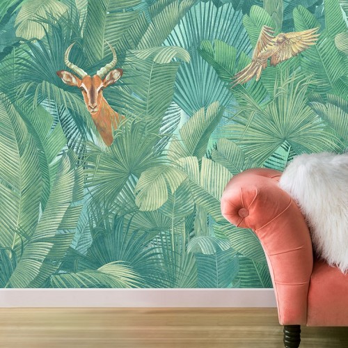 Панно Affresco Wallpaper Part 1 Giraffe AF961-COL4 2x2,01 м