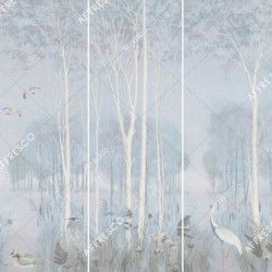 Панно Affresco Wallpaper Part 1 Vesna AB135-COL4 2x6,03 м