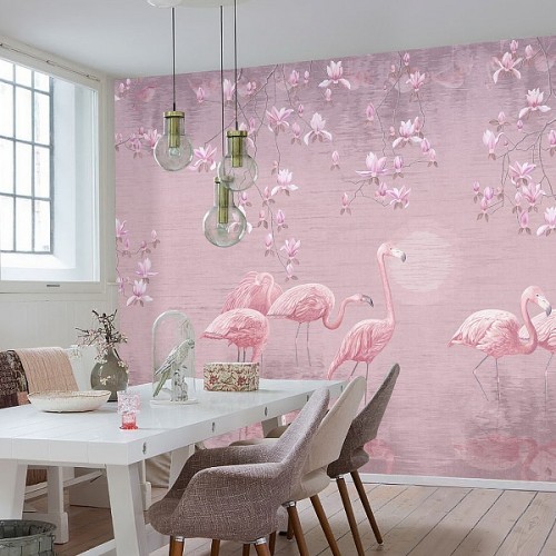 Панно Affresco Wallpaper Part 1 Flamingo AB134-COL5 2x2,68 м