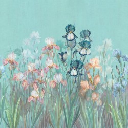 Панно Affresco Wallpaper Part 1 Irises AB119-COL1 2x2,01 м