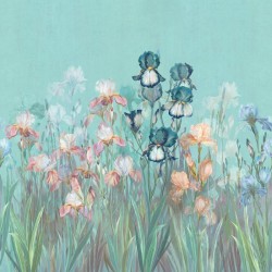 Панно Affresco Wallpaper Part 1 Irises AB119-COL1 2x2,01 м