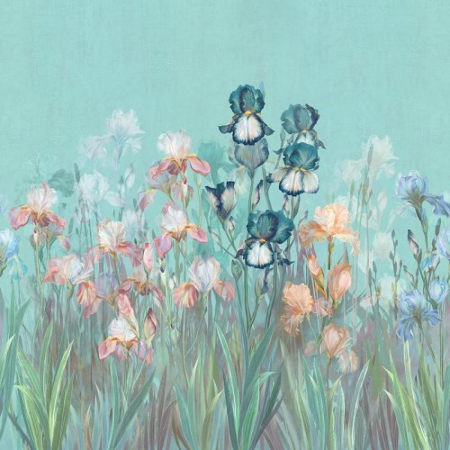 Панно Affresco Wallpaper Part 1 Irises AB119-COL1 2x2,01 м