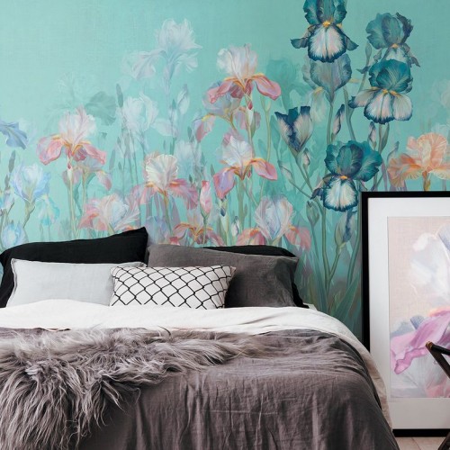Панно Affresco Wallpaper Part 1 Irises AB119-COL1 2x2,01 м