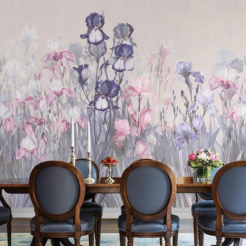 Панно Affresco Wallpaper Part 1 Irises AB119-COL2 2x2,01 м Панно Affresco Wallpaper Part 1 Irises AB119-COL2 2x2,01 м