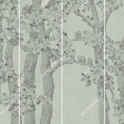 Панно Affresco Wallpaper Part 1 Oaks and Owls AB126-COL5 2x2,68 м