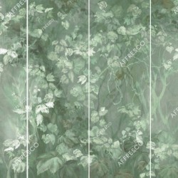 Панно Affresco Wallpaper Part 1 Pastel Sketch AB127-COL6 2x4,02 м, панно из нескольких рулонов