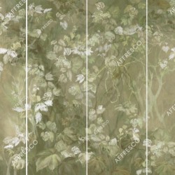 Панно Affresco Wallpaper Part 1 Pastel Sketch AB127-COL7 2x4,02 м, панно из нескольких рулонов