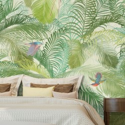 Панно Affresco Wallpaper Part 1 Birds Morning AB132-COL1 2x2,68 м