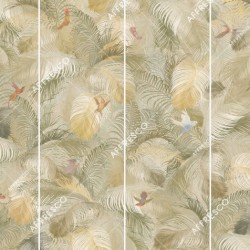 Панно Affresco Wallpaper Part 1 Birds Morning AB132-COL2 2x2,68 м