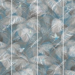 Панно Affresco Wallpaper Part 1 Birds Morning AB132-COL4 2x2,68 м