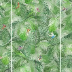 Панно Affresco Wallpaper Part 1 Birds Morning AB132-COL5 2x2,68 м