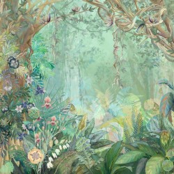 Панно Affresco Wallpaper Part 1 Unreal Forest AB140-COL2 2x2,68 м