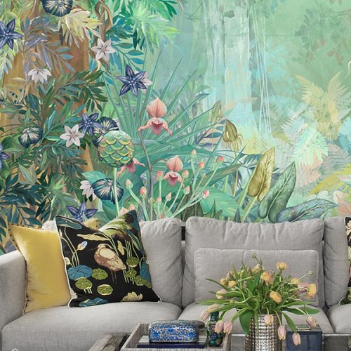 Панно Affresco Wallpaper Part 1 Unreal Forest AB140-COL2 2x2,68 м