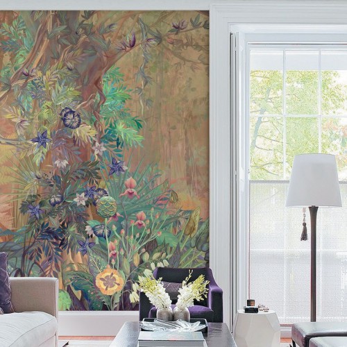 Панно Affresco Wallpaper Part 1 Unreal Forest AB140-COL4 2x2,68 м