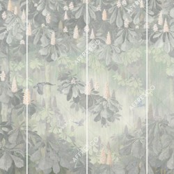 Панно Affresco Wallpaper Part 1 Chestnut AB117-COL2 2x2,68 м, панно из нескольких рулонов