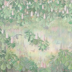 Панно Affresco Wallpaper Part 1 Chestnut AB117-COL5 2x2,68 м